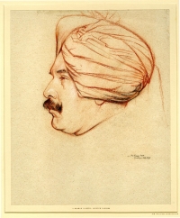 Portrait of a Thakur Colonel of Jodhpur Lancers (Jodhpur)
