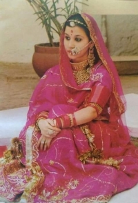 Rajkumari Gayatri Kumari wife of Yuvraj Sahib Maharajkumar Shivraj Singhji of Jodhpur