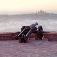 Umaid Bhawan Palace visible from top of Mehrangarh Fort, Jodhpur (Jodhpur)