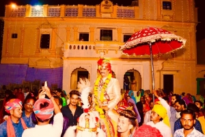 Wedding of Shreeman Maharaj Manjeet Singh Sahib of Kaneri with Rajkumari Shri Shriya Kumari Sahiba of Kanore. (Kaneri)