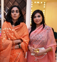Kanwarani Priyanjali Katoch Lambargaon Kangra and Kanwarani Ritu Sinhji of Wankaner (Kangra)