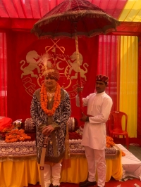 Raj-Tilak Ceremony of Raja Shri Aishwarya Raj Chandra Katoch (Kangra)