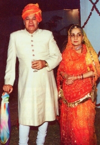 Raja Shri ADITYA DEV CHAND and Rani Shrimati Chandresh Kumari (Kangra)