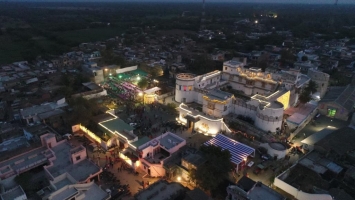 Night view of Kankarwa Fort