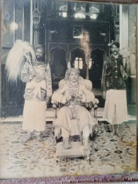 Maharawat Sahab Karan Singhji of Kanore at Mayo College Ajmer, Rajasthan