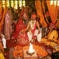 Wedding ceremony of Padmini Kanota and Karni Singh Sodha of Amarkot