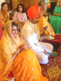 Engagement Ceremony of Karni Sodha of Amarkot and Padmini Singh of Kanota on 10th June 2014 (Kanota)