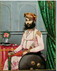 HH Maharaja Sir BHANWAR PAL Deo Bahadur Yadakul Chandra Bhal