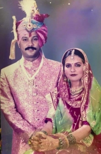 Yuvraj Narendra Chand Singh and Yuvrani Kamakshi Singh of Kumaon - Kashipur
