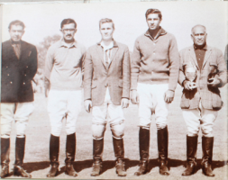 First from left is Col. Govind Singh who was the first Commandant of The President's Bodyguards