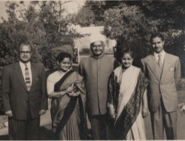 Th. Narayan Singh ji, Late Krishna Kumari ji, Late Th. Ram Singh Ji, Late Rajkumari ji & Th. KRP Singh ji (retd. IFS) of Kila Amargarh