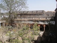 Inner courtyard at jenankhana in fort Amargarh (Kila Amargharh)