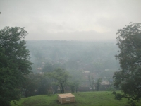 View of Killa village from atop Aamrgarh hillock (Kila Amargharh)