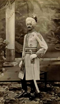 Lt.-Col. HH Umdae Rajhae Buland Makan Maharajadhiraja Maharaja Sir MADAN SINGH Bahadur, 17th Maharaja of Kishangarh (Kishangarh)