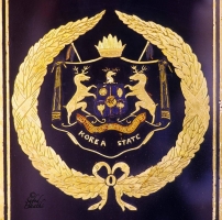 The crest of the Royal Family Of Korea