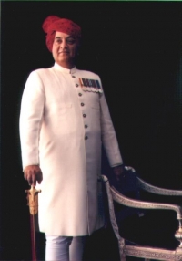 H.H Maharao Shri BRIJRAJ SINGH Bahadur, present Maharao of Kotah (Kotah)