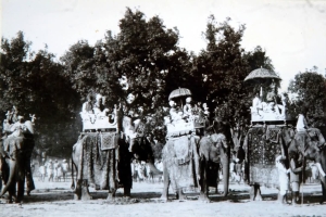 Wedding ceremony of Raja Bahadur Govind Pratap Singh in the year 1935.