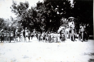 Wedding ceremony of Raja Bahadur Govind Pratap Singh in the year 1935.