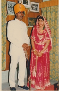 Kunwar Narendra Singh Ji (R.P.S) and Deepesh Kanwar of Karoli