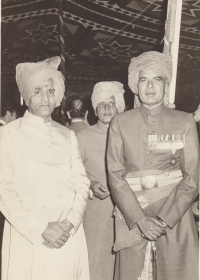 Thakur Lt.Gen Sagat Singh Ji with Thakur Surendra Singh Ji of Bhensola (Kusumdesar)