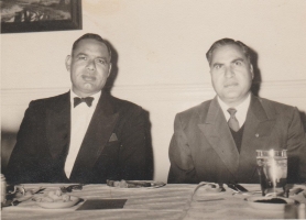 Thakur Lt.Gen Sagat Singh at a dinner party