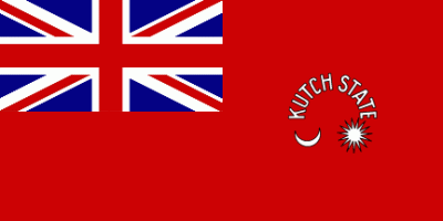 2 Aug 1921 - 15 Aug 1947 Kutch State Merchant Flag (Kutch)