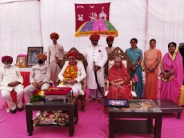 HH Hanuwantsinh Jadeja rajtilak function