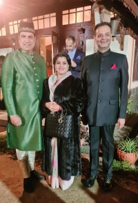 Nawab Kazim Ali Khan Rampur, Rani Omkareshwari Pal Kutlehar and Raja Saheb Rupendra Pal Kutlehar