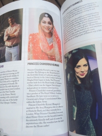 Princess Chandrika Kumari featured in a London magazine (Labhowa)