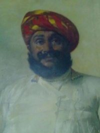 Maha Rana Karansinhji Jhala of LAKHTAR  (Lakhtar)