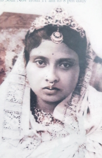 Rani Rajamani Priya Devi, wife of Raja Durgamadhaba (Madanpur-Rampur)