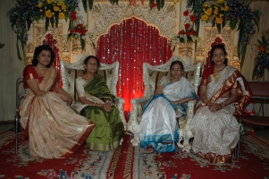 L-R: Smt. Neera Singh, Smt. Krishnaa Singh, Smt. Chhanda Sinha, Smt. Alokananda Singha