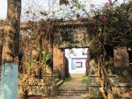Entrance to Palace Temple Pavilion