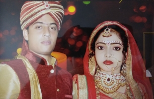 Kunwar Vipin Singh and Kunwrani Ayushi Singh of Mahthapar. (Mahthapar)