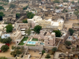 Arial view of Mandawa Fort (Mandawa)