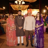 Mandwa Yuvrajsaheb and Family