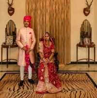 RK Gitanjali Kumari and RK Suryavir Singh Idar