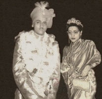 HH Maharaja Shri Pradeep Chandra Bhanj Sahib Deo of Mayurbhanj with HH Maharani Shri Bharati Rajya Lakshmi Devi Sahiba of Mayurbhanj