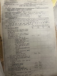 Abolition of Jagir of Meghsar 1952 with final compensation