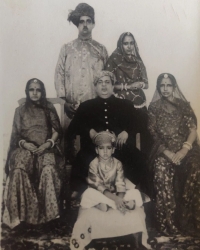 Late Rawat Saheb Jai Singh Ji of Meja and family