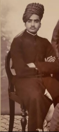 Dharmalankar Dharm-Bhushan Dharm-Diwaker Sahityabhusan Shreeman Maharaj BHARAT SINGHJI Shib Multhan