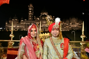 Wedding reception of Kunwar Raj Ratna Pratap Deo with Kunwarani Rigvedita Deo