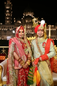 Wedding of Kunwar Raj Ratna Pratap Deo & Kunwarani Rigvedita Deo took place in Lukshmi Villas Palace Baroda on 18th January 2020 (Nagar Untari)