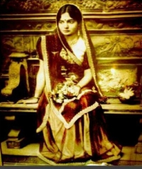 Maharani Jaswant Kumari, first wife of Maharaja Mahendra Singh (Nagod)