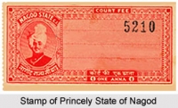 Stamp of Nagod State (Nagod)