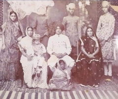 Late Darbarsaheb Shri Kalubhasahib of Nanimal, Palitana State Family (Nanimal)