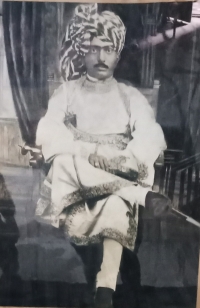 Late H.H.Darbarsahib shri Kalubhasahib Sardarsinhji Gohil of Nanimal, Palitana state (Nanimal)
