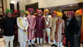 Marriage Ceremony of Yuvraj Janmejay Chandra Mardaraj Harichandan at Qila Kothi, Satna, MP