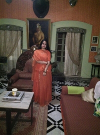 Rajkumari Prakriti Kumari at Raj Nilgiri Palace (Nilgiri)