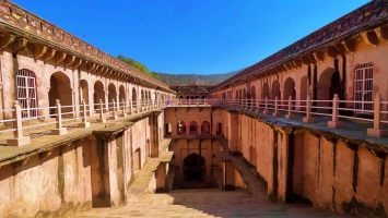 Neemrana Baori built By Raja Todarmal Singh Ji Chauhan Saheb